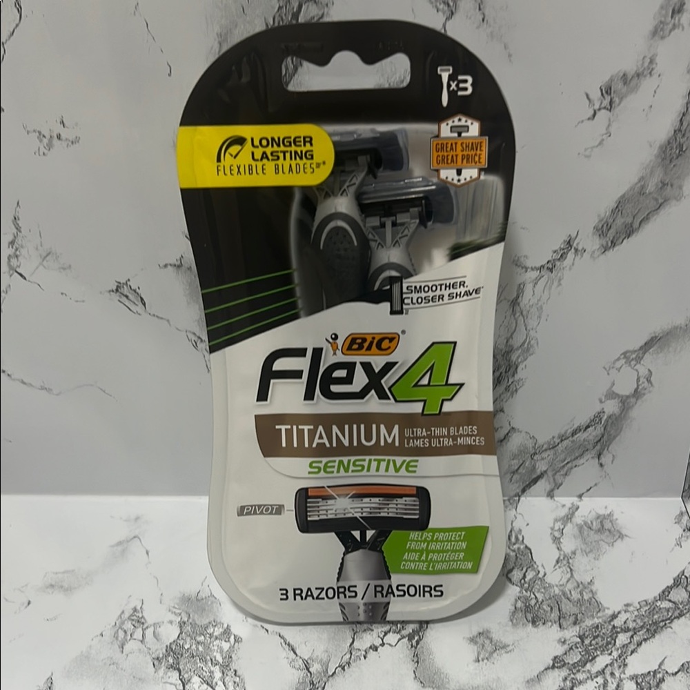 BIC Flex4 Titanium Sensitive Razors